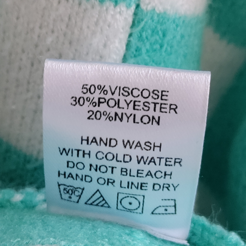 Vibrant Checkered Cardigan Size L - Picture 5 of 7
